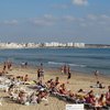 La plage des Sables d'Olonne un dimanche de fin septembre