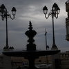 Fontaine d'eau et lumière aux Sables d'Olonne