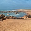 Promenade sur la plage d'Olonne sur mer