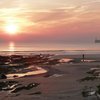 Coucher de soleil sur la baie des Sables d'Olonne