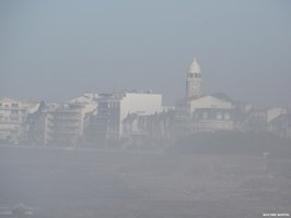 Brume d'Octobre sur la baie des Sables
