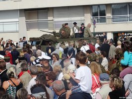 Commémoration 2014 de la libération des Sables : la cérémonie