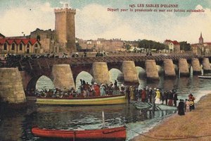 Départ pour la promenade en mer aux Sables d'Olonne