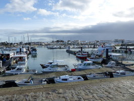 Port de l'herbaudière à Noirmoutier en l'île