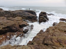 Photos de la côte sauvage du château d'Olonne