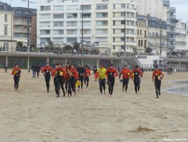 Entraînement des Sauveteurs en mer aux Sables d'Olonne