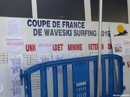 Photos coupe de France de Waveski surfing 2016 aux Sables d'Olonne